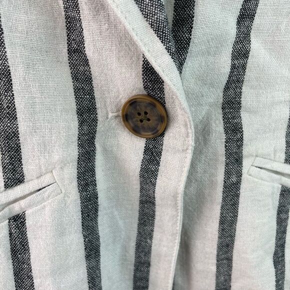 NWT Sanctuary Linen Rayon Blend Jacket Size L - Picture 3 of 10